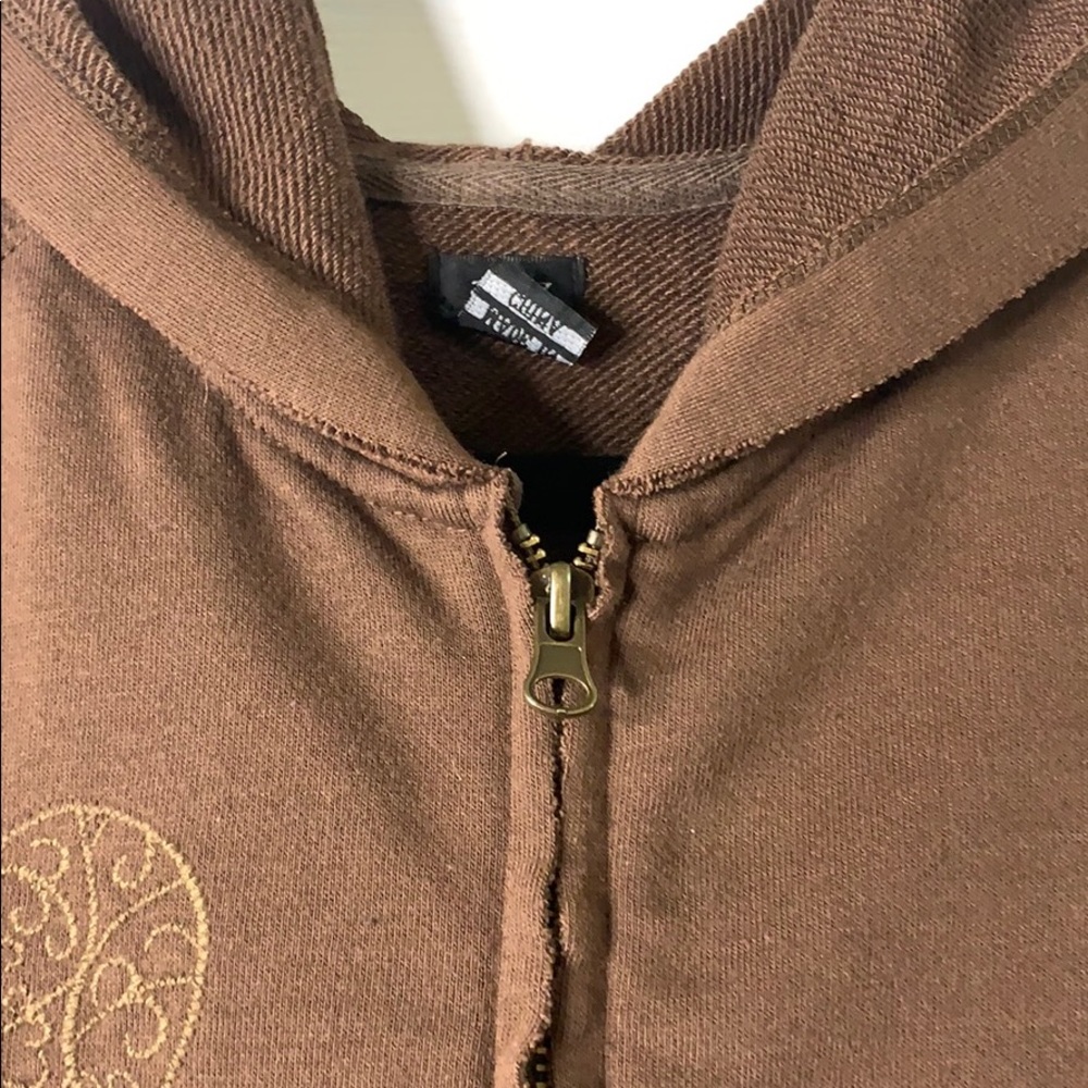 Aziz Embroidered Hoodie Sweatshirt - Picture 2 of 8